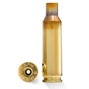 Alpha Munitions Ultra Premium Unprimed Brass Cartridge Cases 6.5X47 100/ct