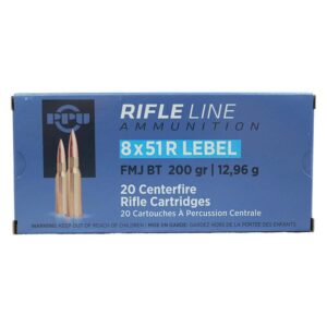 https3A2F2Fmedia.chattanoogashooting.com2Fimages2Fproduct2FOQPP8L2F8x51r lebel 200gr fmj 20 rd oqpp8l 0001 Front