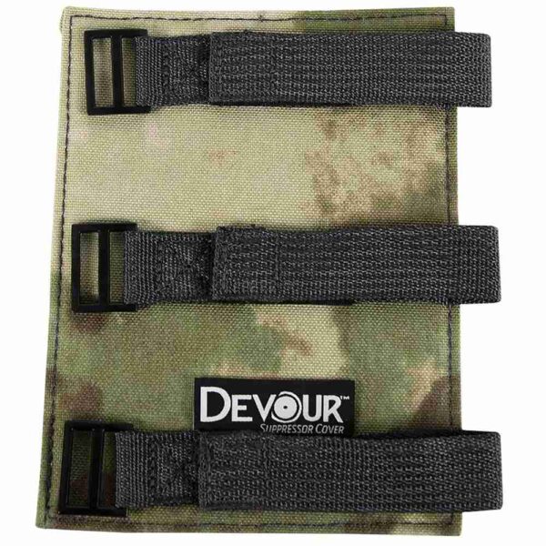 Banish Devour Suppressor Cover, 5.5in Army Camo