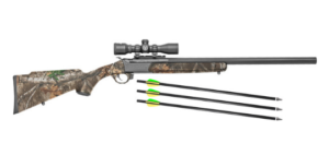 TRADITIONS CRACKSHOT RIS 22 LR 16.5 IN BBL RT XBR ARROW UPPER W SCOPE 20 IN BBL 3 ARROWS NO QUIVER
