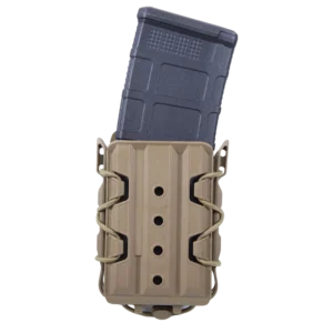 HIGH SPEED GEAR POLY TACO U-MOUNT POLYMER TACO WITH UNIVERSAL MOUNTING CLIP COYOTE BROWN