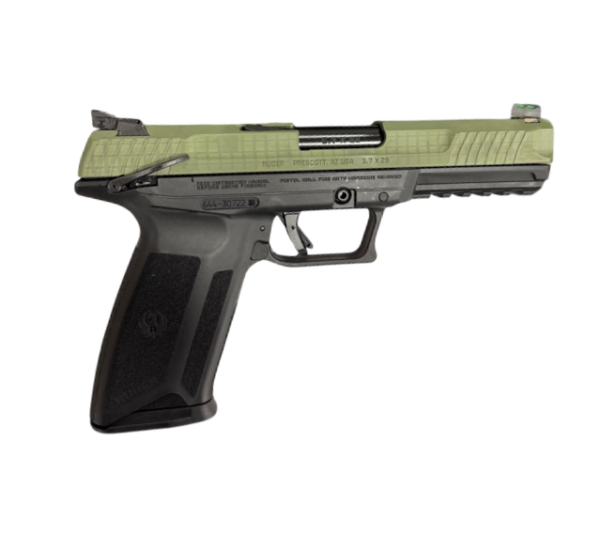 Ruger-5.7 Pistol, 5.7x28mm, Black/Desert Night Camo, 20+1