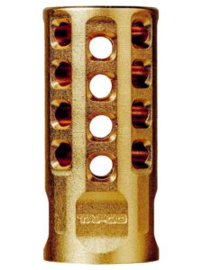 TAPCO 10/22 MUZZLE BRAKE GOLD