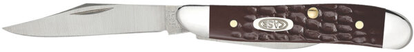 Case Peanut, Brown Jigged Synthetic