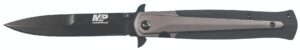 M&P Folding Dagger Knife, Black Nylon Sheath