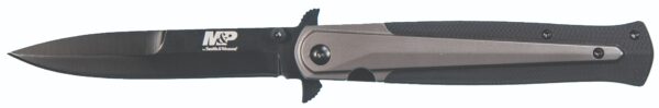 M&P Folding Dagger Knife, Black Nylon Sheath