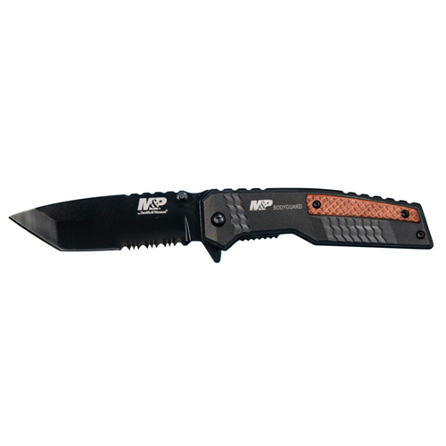 S&W M&P Bodyguard Folding Knife, 3.625-Inch Tanto