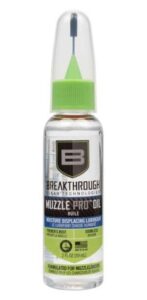 BREAKTHROUGH CLEAN MUZZLE PRO OIL 2OZ. BOTTLE W/ NEEDLE TIP APPLICATOR (12 PER CASE)