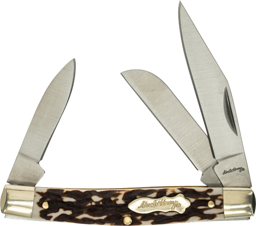 Uncle Henry Next Gen Staglon Rancher Folding Knife, 3 Blades