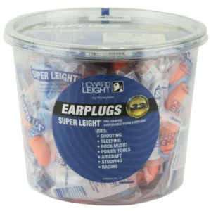 HOWARD LEIGHT NRR33 EAR PLUGS W/CORD 50PR/TUB - additional view