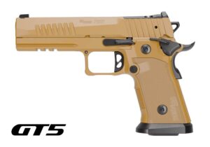 SIG SAUER P211 GT5 COYOTE HGA 9MM 5IN BULL BBL SIGLOC OR XRAY3 SIGHTS G10 GRIP 1-17RD& 2-21RD MAGS - additional view