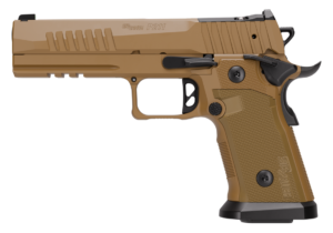 SIG SAUER P211 GT5 COYOTE HGA 9MM 5IN BULL BBL SIGLOC OR XRAY3 SIGHTS G10 GRIP 1-17RD& 2-21RD MAGS - additional view