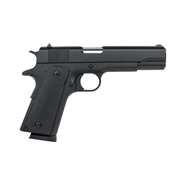 Tisas 1911A1 Service 9 Pistol, 9mm, 5-Inch Barrel, Black, 10-Round