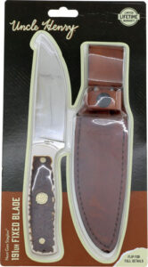 UNCLE HENRY KNIFE NEXT GEN - STAGLON 4.6" BLD W/LTHR SHTH - additional view