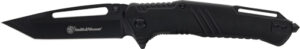 Smith & Wesson Extreme Ops Tanto Folding Knife, Glass Breaker, Black - view 2