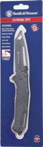 Smith & Wesson Extreme Ops Tanto Folding Knife, Glass Breaker, Black - view 3