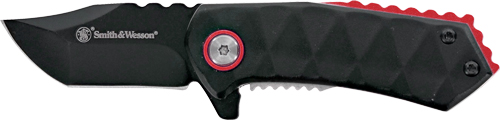 Smith & Wesson 24/7 Spring Assist Folding Knife, 1.9-Inch, Black