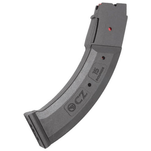 CZ 457/512/455 Rimfire Rifle Magazine, 22LR/17HM2, 15rd Polymer