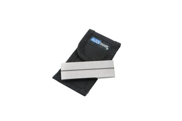 AccuSharp Diamond Pocket Stone, Fine/Coarse, Gray