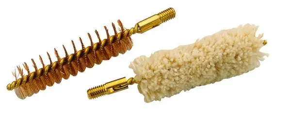 TRADITIONS MUZZLELOADING CLEANING BRUSH & SWAB SET .50 CAL 10/32 THREADS