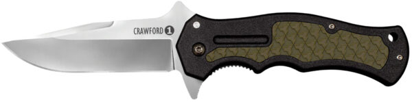 Cold Steel Crawford 1 Folding Knife 3.5-Inch 4034 Steel