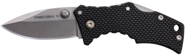 Cold Steel Recon 1 Micro Folding Knife 2-Inch Spear Point