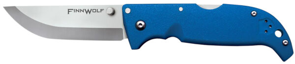 Cold Steel Finn Wolf Folding Knife 3.5-Inch Blue Handle