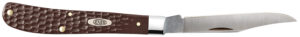 Case Slimline Trapper, Brown Synthetic