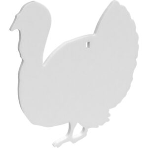 Birchwood Casey AR500 Steel Turkey Silhouette Target 3/8 in. 1-Hole