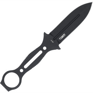 CobraTec Ringed Claymore Dagger Fixed Blade Black - additional view