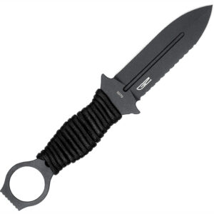 CobraTec Ringed Claymore Dagger Fixed Blade Black - additional view