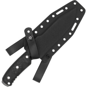 CobraTec Recondo Fixed-Blade Knife, Black G10 - view 2