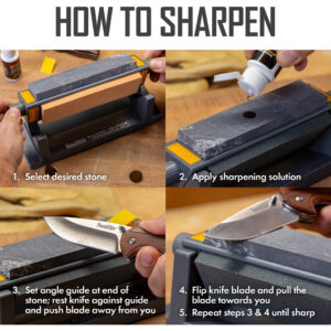 Smiths Three Stone Sharpening System 6" - additional view