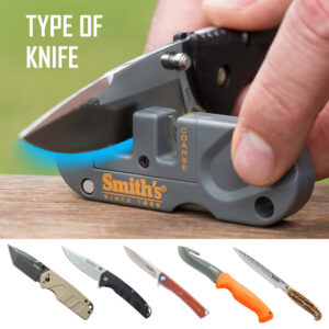Smiths Pocket Pal Knife Sharpener Gray - additional view