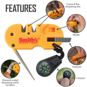 Smiths X2 Sharpener & Outdoor Tool - additional view