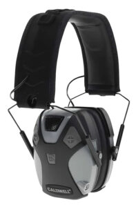 Caldwell E-Max Pro Electronic Earmuffs, 23dB Gray/Black
