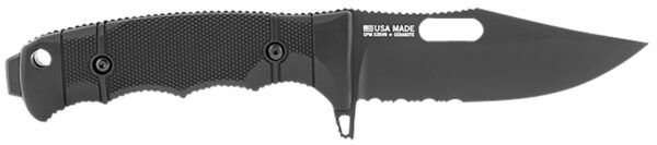 S.O.G Seal FX Fixed Blade Knife 4.3-inch Partially Serrated Cerakote S35VN Blade