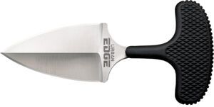 Cold Steel CS43XL Urban Edge 2.50" Fixed Plain Stone Washed Japanese AUS-8A SS Blade/Black Kray-Ex Handle