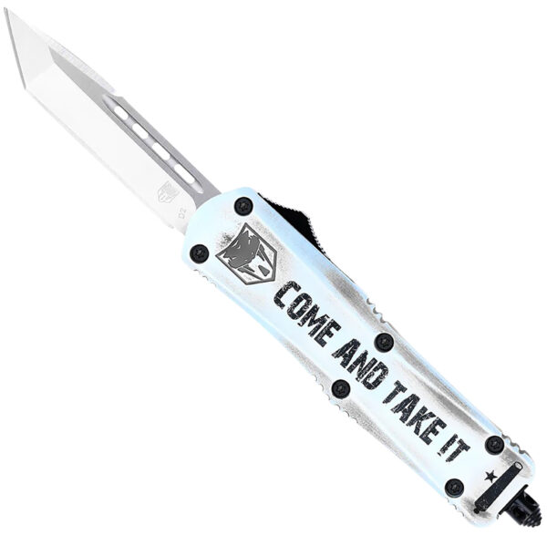 CobraTec FS-3 Come And Take It Small OTF Knife 3-inch Tanto