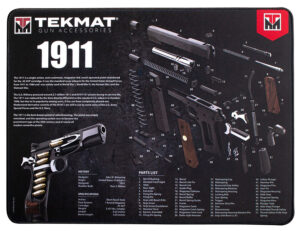 TekMat TEKR2019113D Ultra 20 Cleaning Mat Black/White Rubber 15"x20" 1911 Parts Diagram