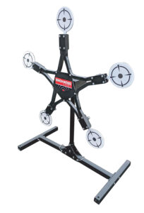 Birchwood Casey TXSPT Texas Star Plinking Target Handgun/Rifle/Shotgun Black/Gray AR500 Steel Star 0.37" Thick Standing