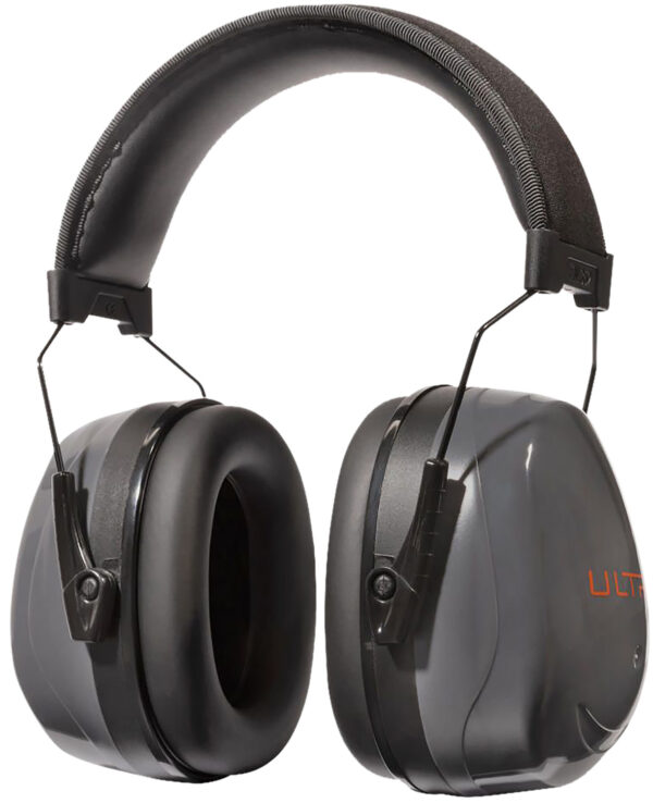 Allen ULTRX Heavy Sound Defender Passive Earmuff, 26 dB, Gray