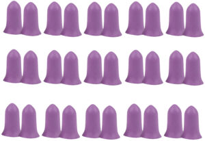 Allen 4134 Tapered Foam Ear Plugs 32 dB Purple 15 Pair