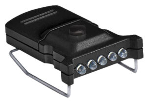 Cyclops Micro Hat Clip Light, Black, 10 Lumens, White LED, 2-Pack