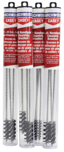 Birchwood Casey Nylon Handgun Cleaning Brushes .22 Cal 9″ 3-Pack