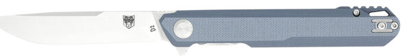 CobraTec Monarch Gray G10 Liner-Lock Folder, 3.5-Inch
