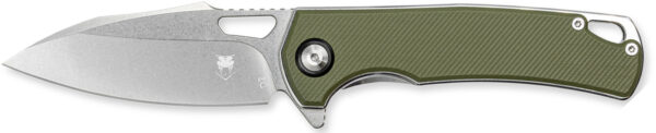 CobraTec Wolverine Liner Lock Folding Knife 3.12-inch Green G10