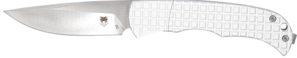 CobraTec Cyclone Hidden Release OTF Knife 3-inch White