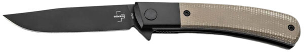 Böker Modern Gentleman Folding Knife, Green Micarta