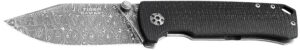 Boker 111103DAM Tiger-Damast Pocket 3.35" Damascus Blade Micarta Handle